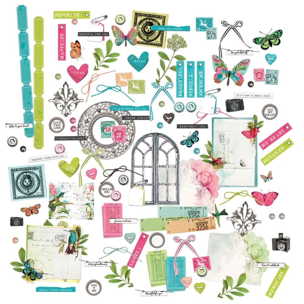 Kaleidoscope laser cut elements 49 & market