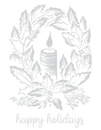 Happy Holidays press letterpress by ldrs