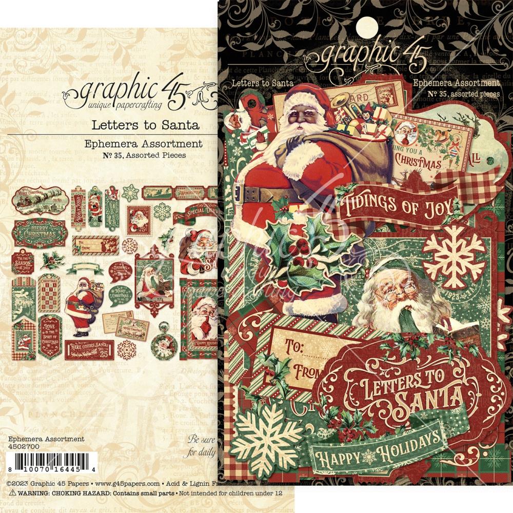 letters to santa ephemera by Graphic 45