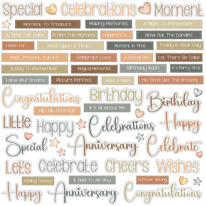little celebrations chipboard 49 and market