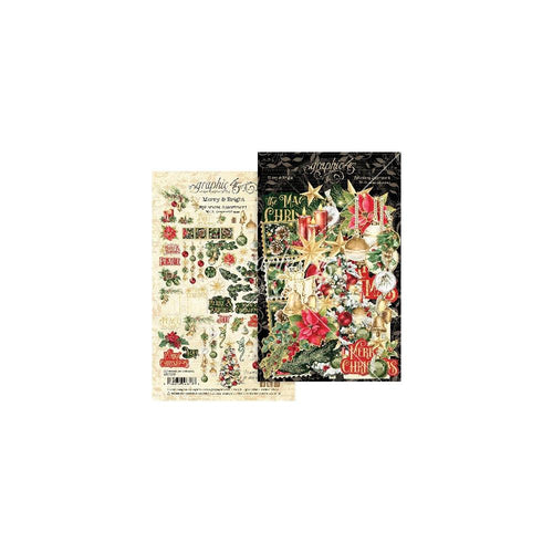 Merry & Bright ephemera by Graphic 45
