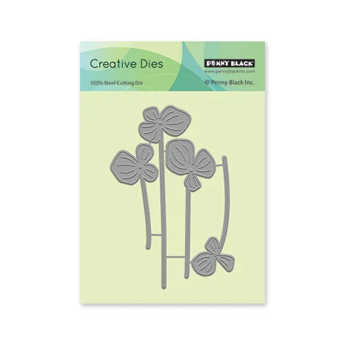 flower family die set by penny black