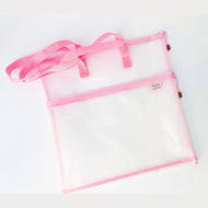 pink Craft bag tote by simple stories