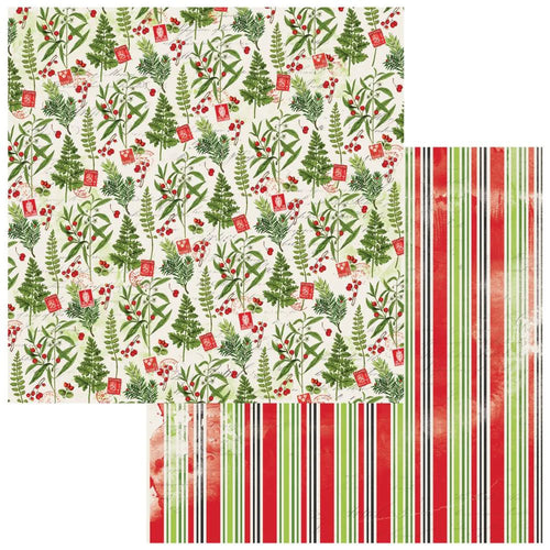 Christmas spectacular 12x12 paper postmark by 49 and market