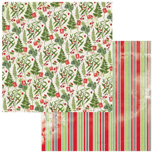 Christmas spectacular 12x12 paper postmark by 49 and market