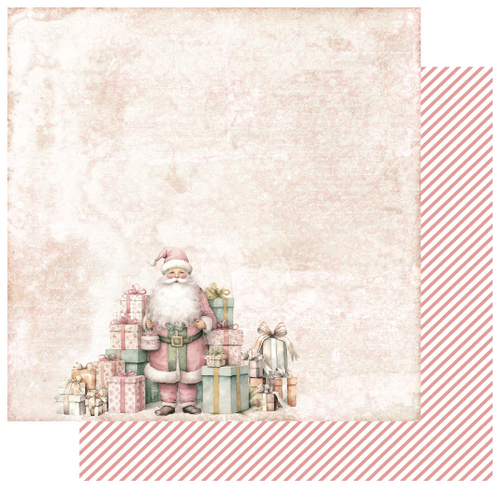 Christmas wishes presents 12x12 paper by Uniquely Creative