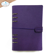 Load image into Gallery viewer, Grape jelly purple planner cover by Elizabeth crafts