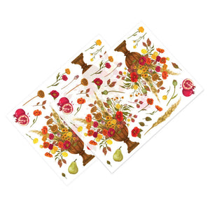 Autumn Arrangement rub on transfer set by Hero arts