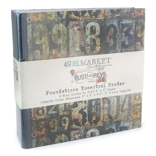 Rust and Revs 2.0 binder by 49 and market