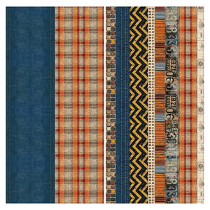 Rust and Revs 2.0 washi tape sheets by 49 and market