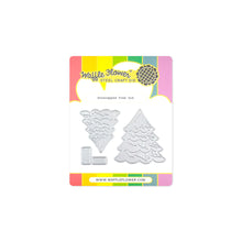 Load image into Gallery viewer, Snow capped tree die set by waffle flower