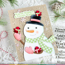 Load image into Gallery viewer, Snowman and friends die set by waffle flower