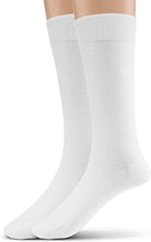 Load image into Gallery viewer, Craft Express 1 Pair 17&quot; Sublimation Tube Socks – White Polyester