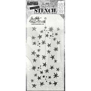 spellbound star stencil by tim holtz & Stampers anonymous