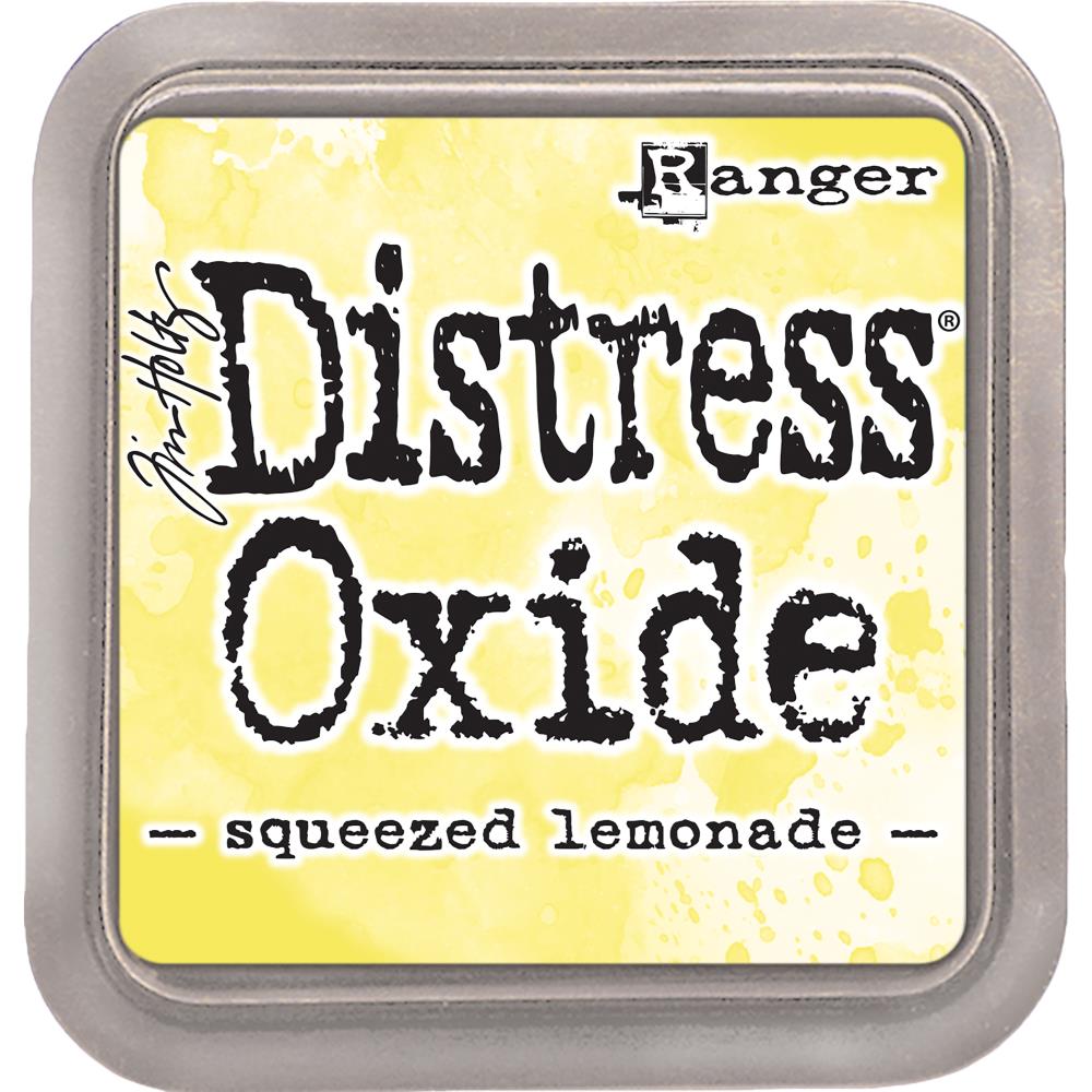 squeezed lemonade distress oxide ink pad by ranger