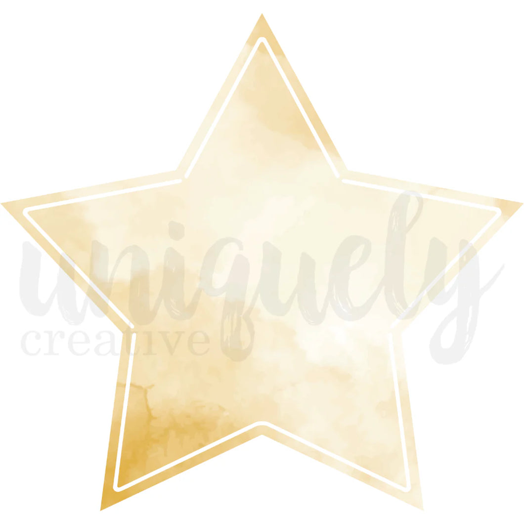 written in the stars classic star decorative base layer by uniquely creative