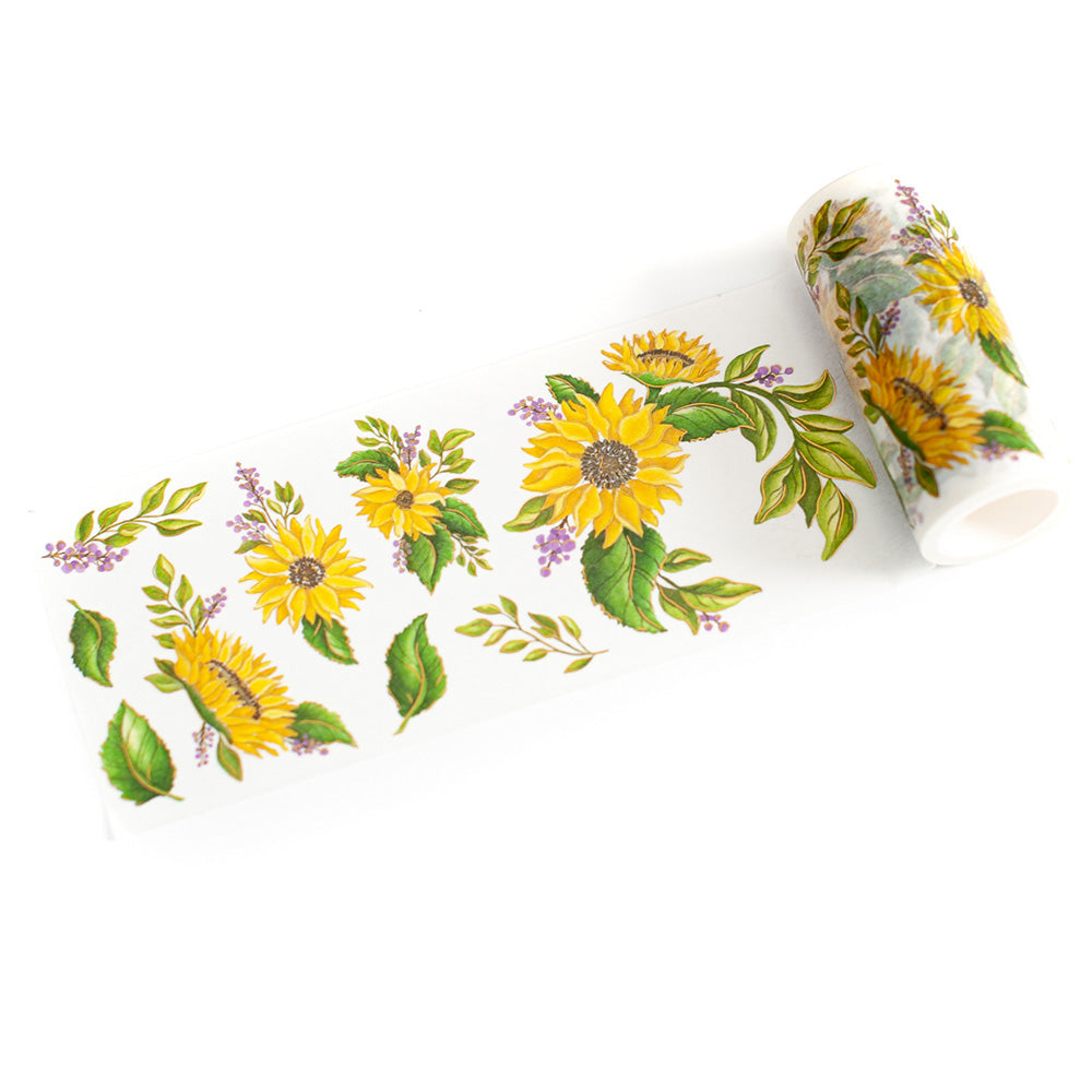sunflowers washi by pinkfresh