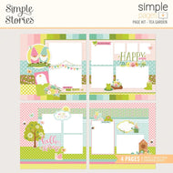Tea Garden page kit by simple stories