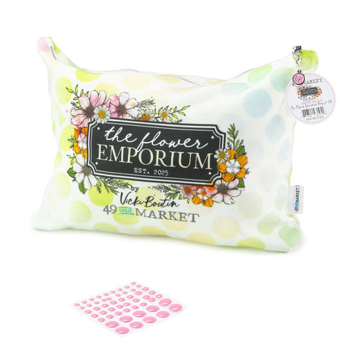 The Flower emporium zipper project tote by 49 and market