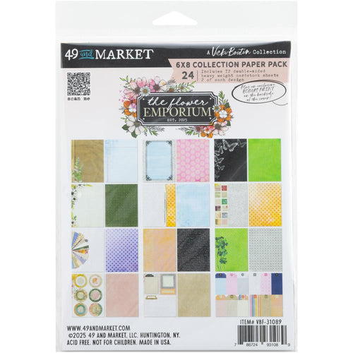 The Flower emporium 6x8 paper by 49 and market