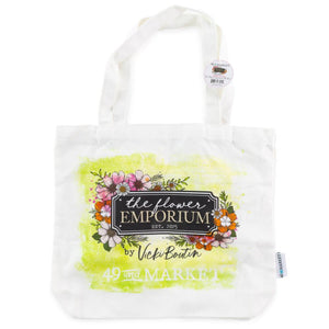 The Flower emporium canvas tote bag by 49 and market