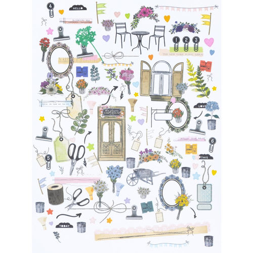 The Flower emporium laser cut elements by 49 and market