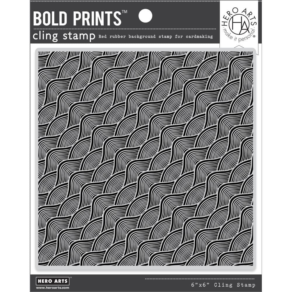 wave background stamp set by hero arts
