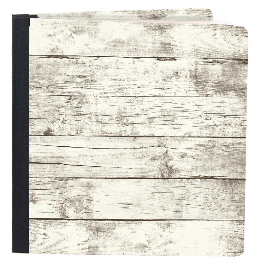 6x8 sn@p flipbook whitewash wood by simple stories