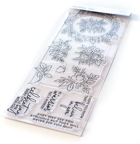 English Garden stamp die by pinkfresh