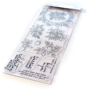 English Garden stamp die by pinkfresh