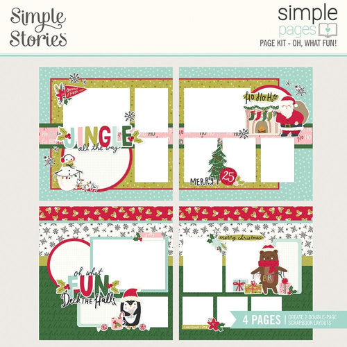 oh what fun Page layout by Simple pages Simple Stories
