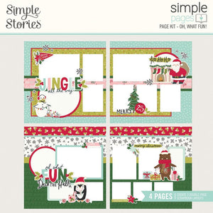 oh what fun Page layout by Simple pages Simple Stories