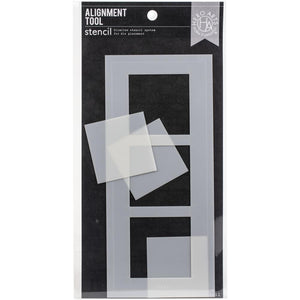 slimline alignment stencil tool set by Hero Arts