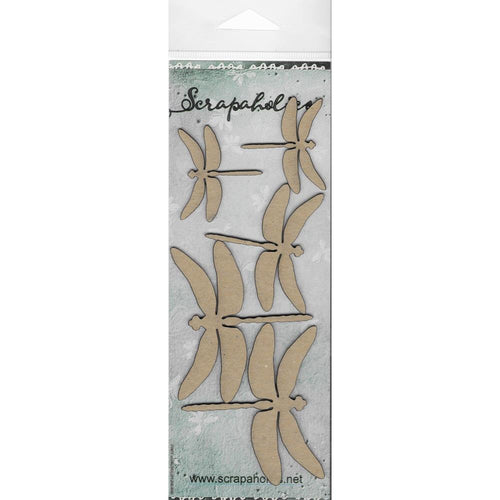 dragonflies chipboard by scrapaholics