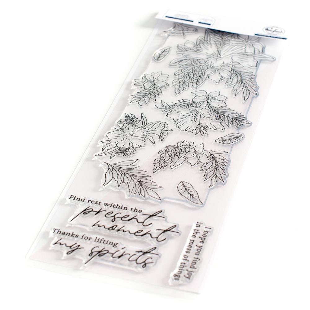 Hibiscus stamp set by pinkfresh