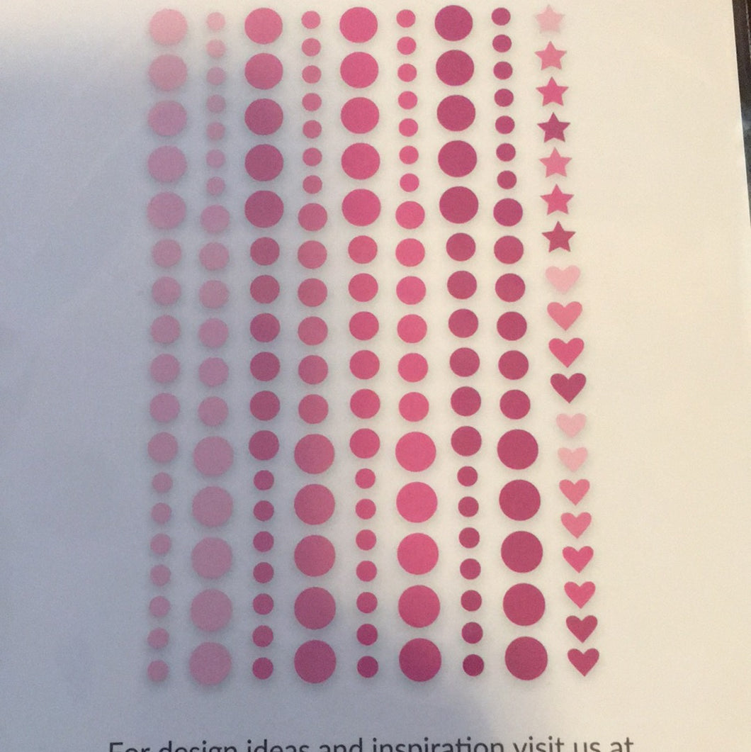 Cherry blossoms enamel dots  by Altenew