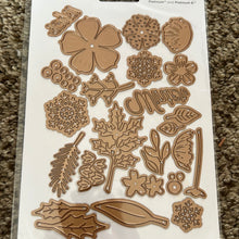 Load image into Gallery viewer, Winter florals  die set by spellbinders