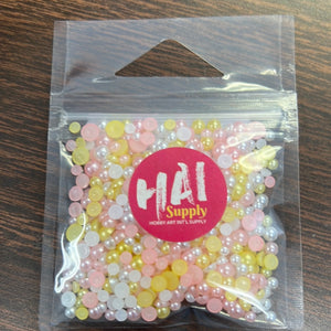 peach lemonade half pearls by hai