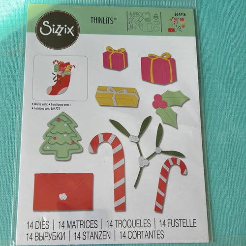 Stocking fillers die set  by Sizzix