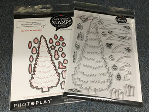 Trim a tree  #9 stamp and die by Photoplay