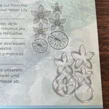 Load image into Gallery viewer, Water Lily die and stamp set by crafters company