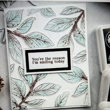 Load image into Gallery viewer, detailed leaf stamp &amp; die  by pinkfresh