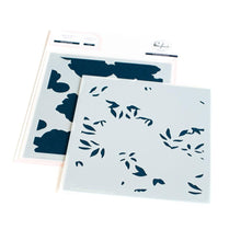 Load image into Gallery viewer, Peony print hot foil plate and stencil by pinkfresh