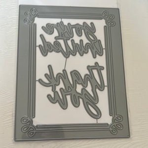 Invitation die set by Avery Elle