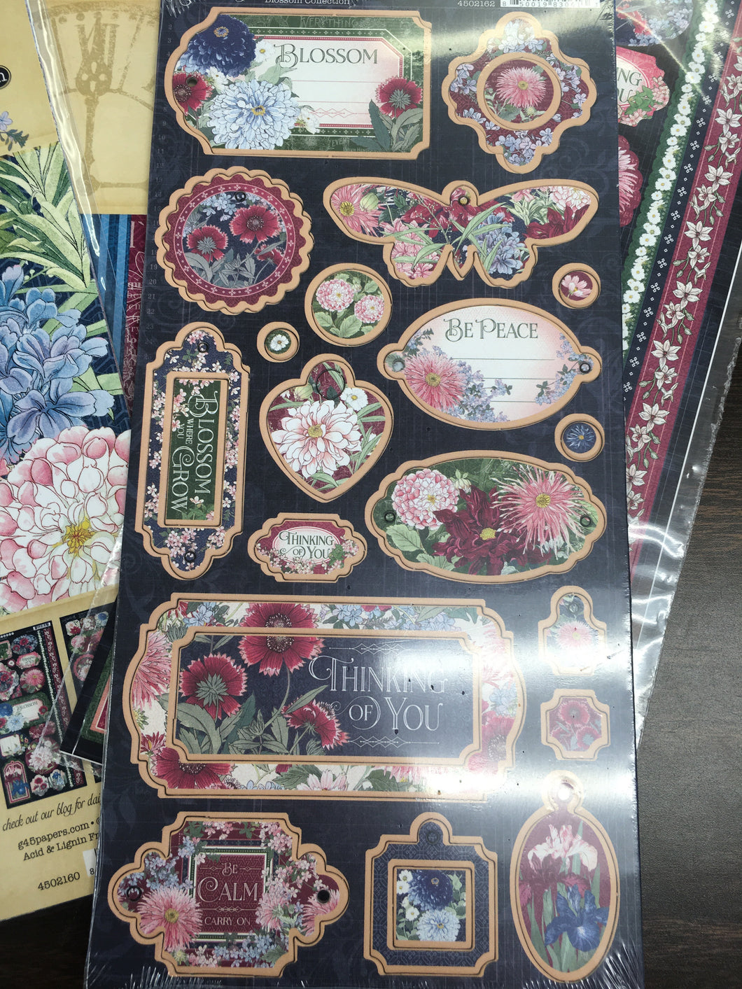 Blossom Chipboard 6 x 12  by Graphic 45