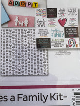Load image into Gallery viewer, Love makes a family paper by reminisce