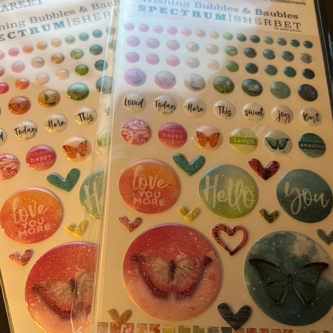 Spectrum sherbet wishing bubbles & Baubles by 49 and market