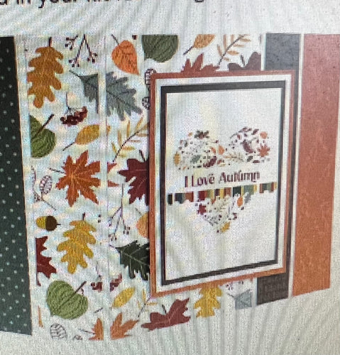 Autumn greetings book kit by Photoplay