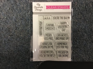 Sending smooches stamp my favorite things