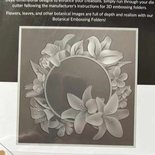 Delightful frame  embossing folder by Altenew